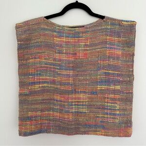 Vintage Multicolor Woven Top